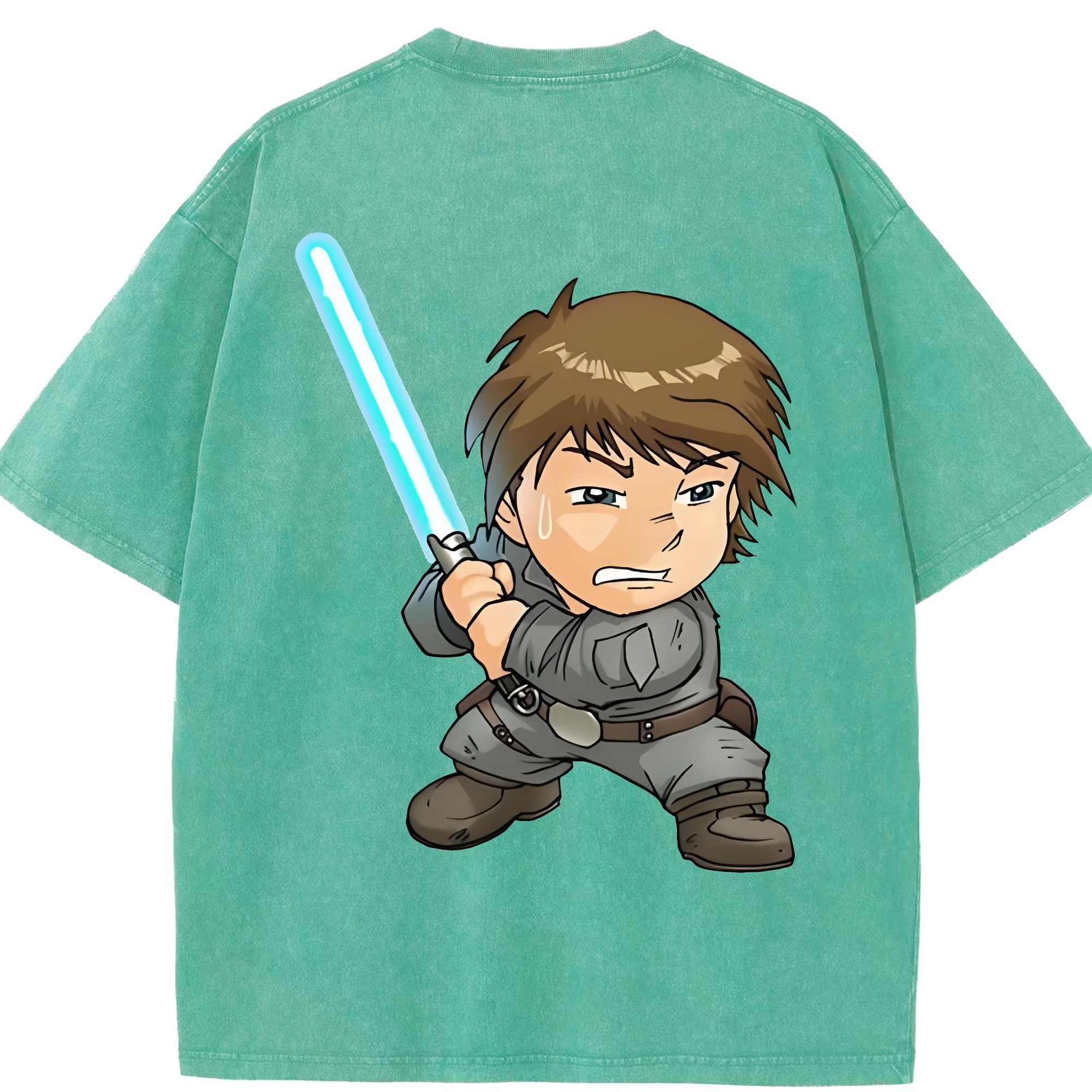 （画像用） スター・ウォーズ Star Wars 綿100% ヴィンテージ風 半袖Tシャツ（背面プリント）